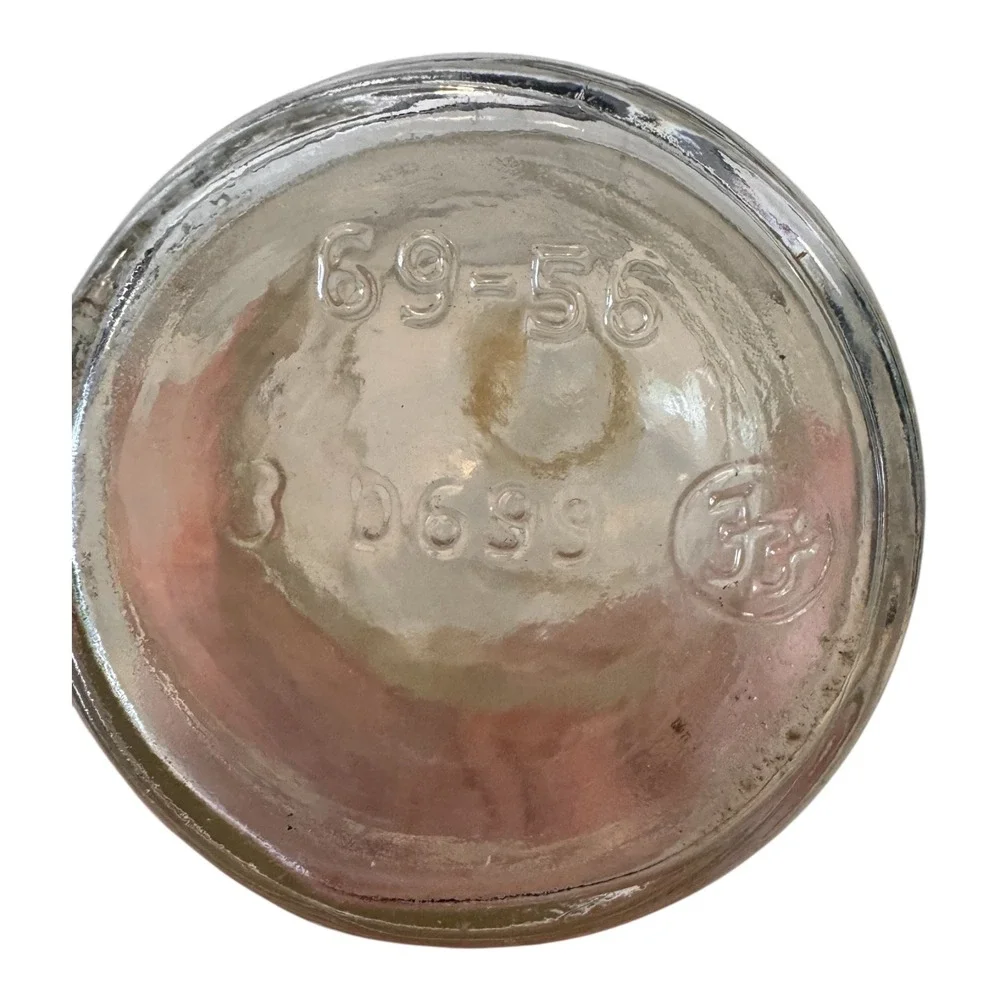 Vintage Liquor Bottles Federal Law Forbids Sale‎ Clear Foster Forbes Set of 2